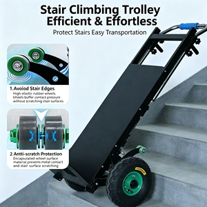 Carretilla Eléctrica Plegable OEM para <span class=keywords><strong>Escaleras</strong></span>, Capacidad <span class=keywords><strong>de</strong></span> Carga <span class=keywords><strong>de</strong></span> 200 kg, Carretilla Manual <span class=keywords><strong>de</strong></span> Aluminio <span class=keywords><strong>de</strong></span> Alta Resistencia para Logística - Product Image 5