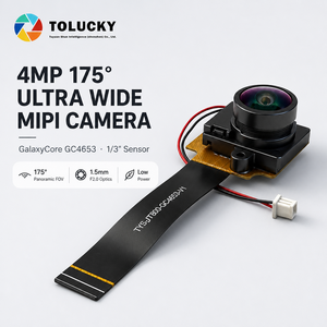 4MP GC4653 MIPI CSI-2 <b>Camera</b> Module 175° Fisheye Lens FPC Board for Vehicle Dashcam In-Cabin Fleet Telematics - Product Image 1