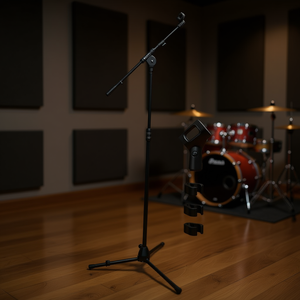 Support de microphone TBMS 80 HD, bras télescopique réglable en hauteur pour instruments de musique - Product Image 2