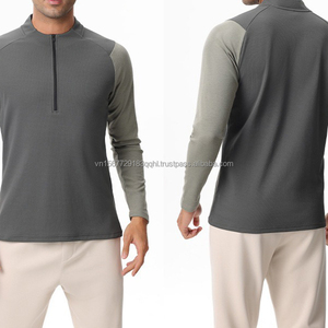 Vêtements de sport unisexes à manches longues, col rond, imprimés, respirants, anti-UV, séchage rapide, pour le cyclisme et la course à pied, 100% coton - Product Image 5