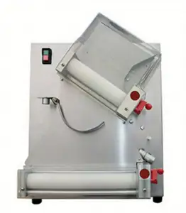 Stainless Steel Electric Kitchen Equipment Pizza Dough Press Roller Sheeter/ Pizza Crust Press Making Machine