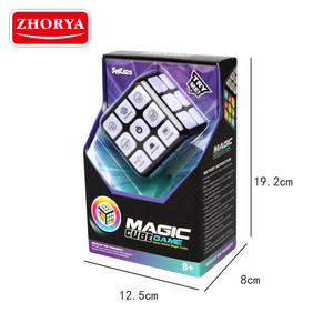 Zhorya 4 IN 1 Elektronisches Würfel gedächtnis Gehirn trainings spielzeug STEM Educational Flash ing Musical Plastic Magic Puzzle <span class=keywords><strong>Cube</strong></span> für Kinder - Product Image 6