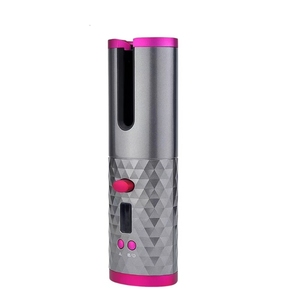 <span class=keywords><strong>Fer</strong></span> à <span class=keywords><strong>friser</strong></span> automatique sans fil portable, recharge USB, anti-brûlure, pour le coiffage - Product Image 1