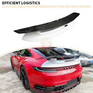 Pour <span class=keywords><strong>Porsche</strong></span> <span class=keywords><strong>911</strong></span> 992 Carrera 4S GTS <span class=keywords><strong>911</strong></span> Targa Turbo Facelift SD Style GT Aerokit aileron de coffre arrière - Product Image 4