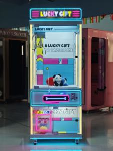 대형 상업용 및 미니 금속 목재 인형 뽑기 게임기 동전 작동식 크레인 게임 장난감 봉제 인형 경품 자동판매기 - Product Image 4