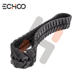 KX161-3S de KX91-3S KX41-3S/voie en caoutchouc de KX161-3ST pour le fabricant de pièces de train d'atterrissage en caoutchouc naturel de mini excavatrice de Kubota - Product Image 3