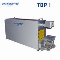 Machine de marquage au laser CO2 Galvo 50W avec tube en verre pour gravure de diamants