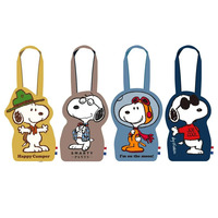 Bolso de Mano Mini de Lona con Diseño de Snoopy, Bolsa para Botella de Agua con Dibujos Animados, Bolsa Portátil para Teléfono Celular, Mini Bolso Tote para Niños y Estudiantes