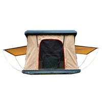 Carpa de techo para coche, impermeable, ligera, de aluminio, con carcasa rígida.