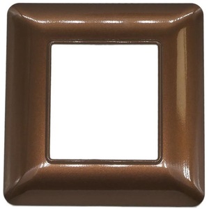 Assiette de service 2 places couleur bronze - Product Image 3