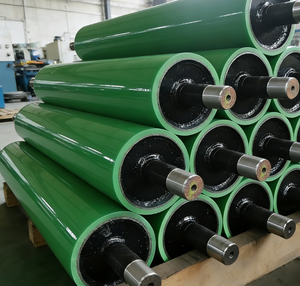 גלגלת גומי מוסמכת TUV CE עמידה בפני שחיקה ועמידה בחום, תעשייתית בהתאמה אישית - Product Image 6