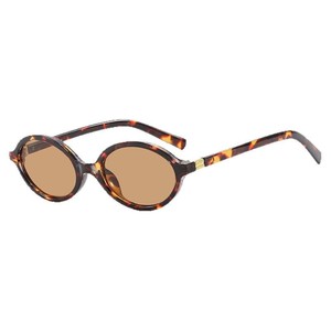 Nouvelles Lunettes de <span class=keywords><strong>Soleil</strong></span> Tendance 2026 Style Ovale Ge-Style pour <span class=keywords><strong>Femme</strong></span> Protection UV400 Marron Miu Sun - Product Image 4