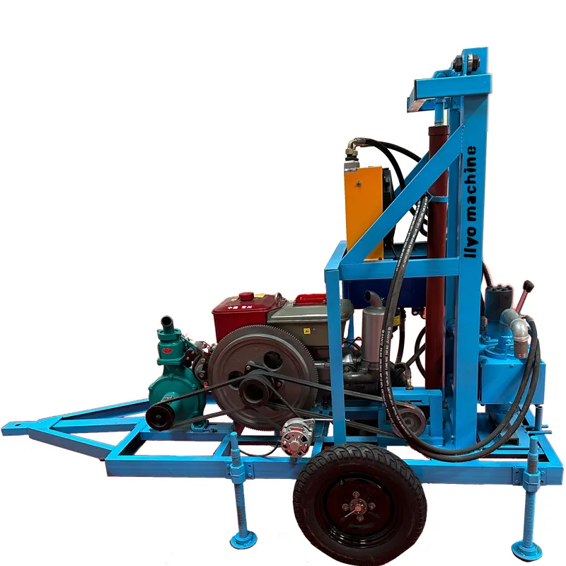 sunvoy drilling machine Water Well Drilling Rig Machine 100m Hydraulic Mine Drilling Rigs