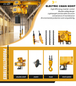 Palans électriques à chaîne 3T avec protection d'<span class=keywords><strong>embrayage</strong></span> et chaîne japonaise - 3ème génération - Product Image 2