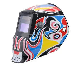 Welding Helmet 4C Lens Technology Solar Power Auto Darkening Hood True Color LCD Welder Mask Ultra Large Viewing Area Breathable