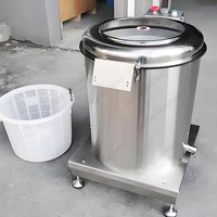 Machine de déshydratation centrifuge d'oignon de déshydrateur de nourriture de légumes de fruits électriques commerciaux