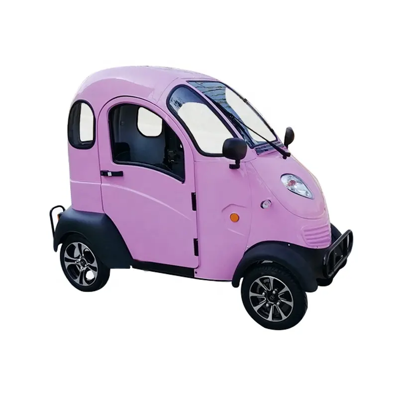 EEC COC due posti 4 ruote mobilità scooter 2 posti Mini auto elettrica con batteria al piombo 72 v38ah o batteria al litio