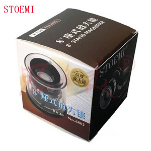 Lente d'Ingrandimento STOEMI 6802 8X con Supporto da Tavolo, Lente Ottica PMMA a Doppia Lente per Eliminare le Aberrazioni - Product Image 6