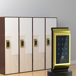 Keypad Elektronik Digital Kunci Kabinet Loker Kode <span class=keywords><strong>Pin</strong></span> Kunci dengan Layar Sentuh Kode Akses untuk Spa - Product Image 3