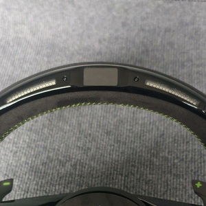 Volante de Gamuza con Detalles Verdes e Indicadores LED, Actualización de Antiguo a Nuevo para Porsche 911, 718, Cayenne, <span class=keywords><strong>Macan</strong></span> y Todas las Series - Product Image 4