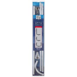 Tringle de douche d'angle chromée DIAM. 22MM - Product Image 1