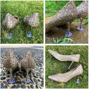 Protège-talons antidérapants pour chaussures à talons hauts, idéaux pour la herbe - Product Image 5