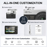 Kamera Mikro Full HD 1080P Layar IPS 0.96 inci Zoom 16X Baterai Isi Ulang Tipe C Perangkat Saku Kecil untuk Hadiah Anak
