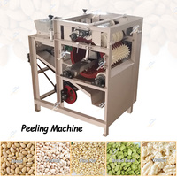 Prix usine 300kg Capacité Automatique Humide Noix De Soja Abricot Noyau Éplucheur Arachide Amande Machine À Éplucher