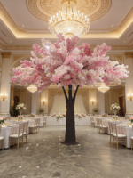 Arbre artificiel en soie Olivier grand format en Y pour aménagement paysager intérieur/extérieur, verdure, décoration de Noël et de rentrée scolaire