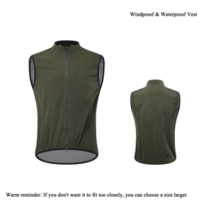 Unisex Waterproof Windproof Sunproof Custom Logo MTB Cycling Vest Lightweight Cycling Top for <b>Road</b> Bike Outdoor Commuting - Product Image 6