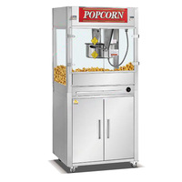 Cinéma industriel vertical de centre commercial de centre commercial de centre commercial de haute productivité grande machine de fabricants de pop-corn d'huile chaude de caramel de 32 onces