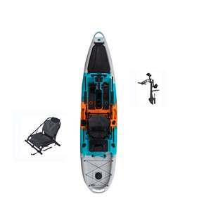 Kayak LSF 2025 de Fábrica, 12 pies (3.66 m), Nuevo Modelo con Sistema de Propulsión para Pesca, para una Persona, para Uso en Lagos y Ríos, Kayaks en Venta - Product Image 1