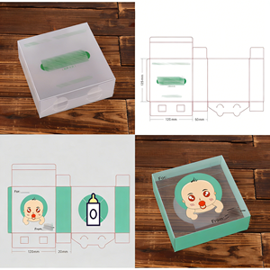 Cajas <span class=keywords><strong>de</strong></span> Embalaje <span class=keywords><strong>de</strong></span> PVC y PET Transparentes, Plegables y Reciclables, Personalizadas con Impresión, para Alimentos y Cosméticos Ecológicos - Product Image 3
