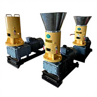 Machine à granulés haute performance 4-8 mm pour biomasse (bambou, bois, coques d'arachides, balles de riz, pailles, herbe) – Usage agricole – Marque Tianyuan – 380V