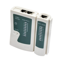 Testeur de câble réseau, outil de test LAN pour câbles Cat5, Cat6, CAT7, 8P, 6P LAN et téléphoniques RJ11, RJ12, RJ45 Ethernet