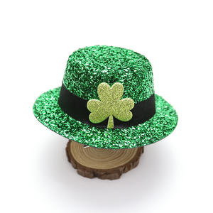 Clip para el Cabello con Diseño <span class=keywords><strong>de</strong></span> Trébol del Día <span class=keywords><strong>de</strong></span> San Patricio, Accesorios para el Cabello para Fiestas y Festivales - Product Image 2