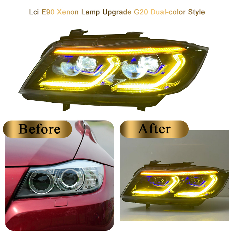 yellow/white DRL(xenon,with AFS)
