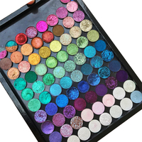 Ombre À Paupières Étiquette Privée Fard À Paupières Faible QUANTITÉ MINIMALE DE COMMANDE Duochrome Multichrome