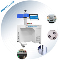 Marqueur laser optique à fibre métallique à arc incurvé à mise au point automatique dynamique 3D de surface parfaite, graveur, machine de marquage