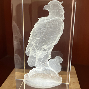 3D ảnh bên trong pha lê acrylic nhựa thủy tinh 3W 5W 10W UV sợi Laser khắc đánh dấu máy cho ý tưởng kinh doanh nhỏ - Product Image 1