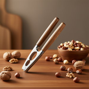 Casse-noix Westmark Estetico avec manche en bois, outil de cuisine en acier inoxydable - Product Image 3