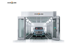 Four de cuisson à peinture liquide pour voiture SUV Station Wagon 380V 220V dans un brûleur <span class=keywords><strong>diesel</strong></span> très demandé au <span class=keywords><strong>meilleur</strong></span> prix Cabine de bronzage par pulvérisation électrique - Product Image 3