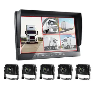 Directe Verkoop 7 Inch Monitor 1080P Auto Voertuig Reverse 360 Graden Truck Achteruitrijhulp Camera Reverse Camera Met Monitor