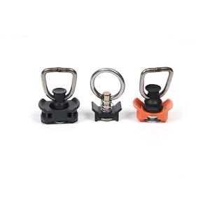 Логистическая гусеничная грузовая рельсная арматура для авиационного алюминиевого L-гусеничного фитинга на пластиковом основании с одной шпилькой с пружинной защитой - Product Image 3