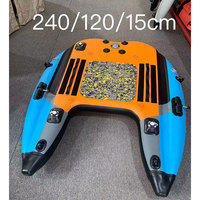 Planche à pagaie gonflable pour la pêche, kayak flottant familial, bateau à leurres