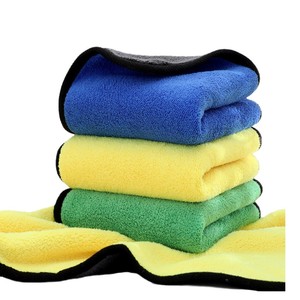 Microfiber Car Wash Towel 30x60cm Absorbent Multi Functional Interior Cleaning Cloth Custom Logo <b>Printing</b> Available - Product Image 3