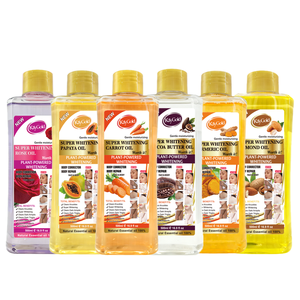 Huile corporelle légère 500 ml en gros pour une peau éclatante, non grasse, hydratation quotidienne, huile essentielle - Product Image 1