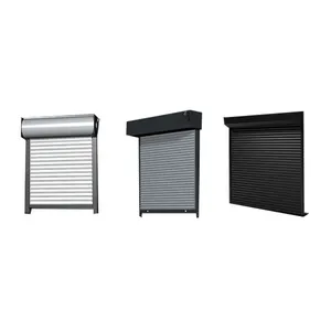 Aluminium roller shutter electric window made in china factory with high quality roller shutter