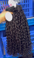 Pixie Curl Cambodgien Prêt à Expédier Cheveux Humains Bruts Pas Cher Indien Cambodgien Vierge Vietnamien Birman Cheveux Bouclés Bundles Tisse