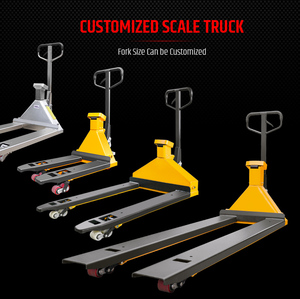 Chuyên Nghiệp Nâng Nhà Sản Xuất Tay Xe Tải Pallet Trọng Lượng Quy Mô Tốt Nhất Pallet Jack Với Quy Mô Tay Xe Tải Pallet Với Trọng Lượng Quy Mô - Product Image 6